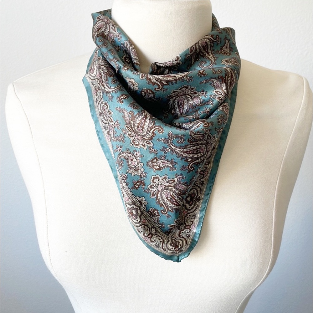 Christian Dior Silk Handkerchief Made In Italy - Picture 10 of 14
